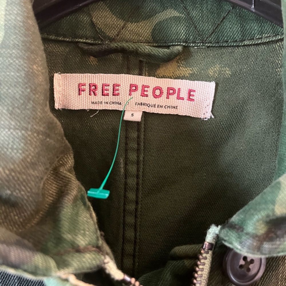 Free People Camouflage Jacket - Picture 2 of 4